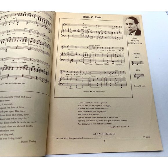 Grinnell Bros Most Successful Sacred Songs Songbook Vintage Sheet Music - Picture 7 of 10